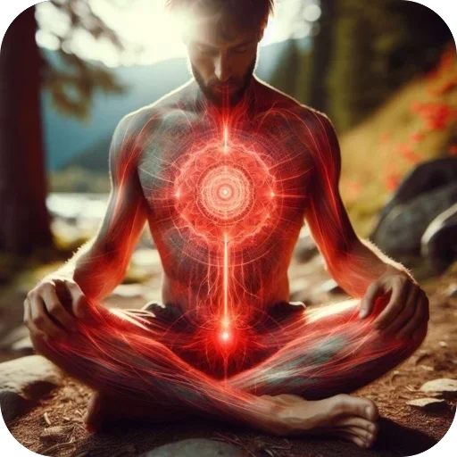 Стикер 🔥 из набора Meditation Lights