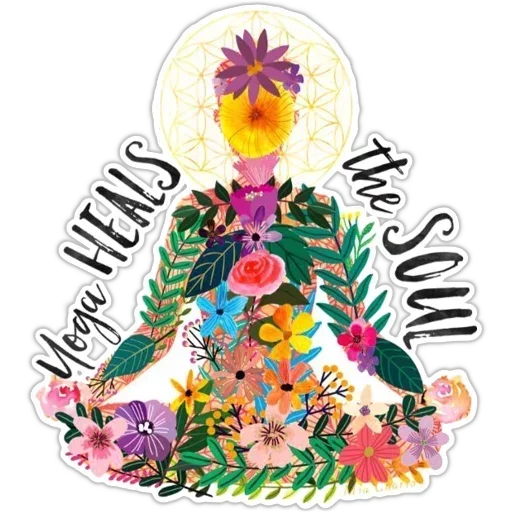 Стикер 🙏 из набора Meditation Lights