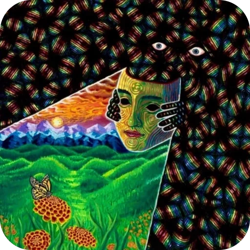 Стикер 😎 из набора Meditation Lights