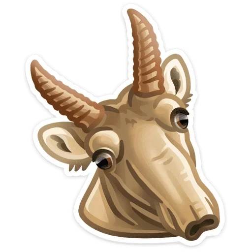 Стикер 🐐 из набора WWF Animals от