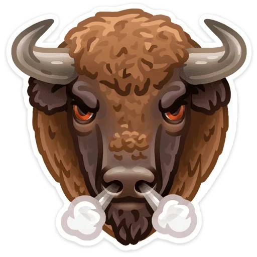 Стикер 😡 из набора WWF Animals от