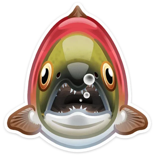 Стикер 👹 из набора WWF Animals от
