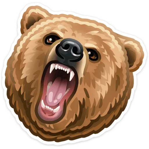 Стикер 😡 из набора WWF Animals от