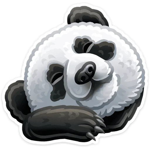 Стикер ☺ из набора WWF Animals от