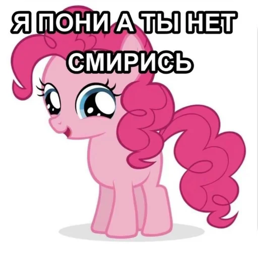 я пони а ты нет, смирись🥰