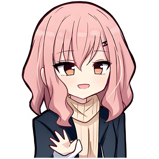 Розоволосая-тян