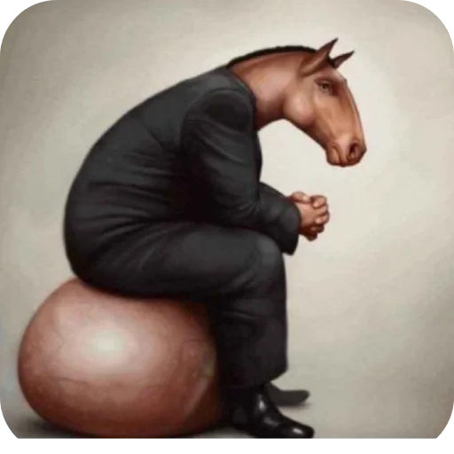 Стикер 🙁 из набора goat.rain