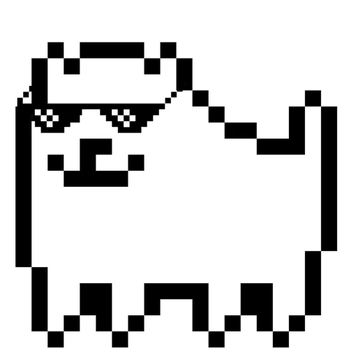 Стикер 🌟 из набора Toby Fox. ::