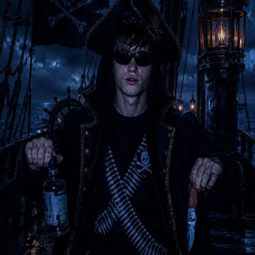 Стикер 🏴‍☠️ из набора - слушай с нами