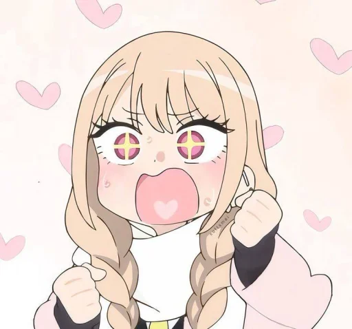 Стикер 🍥 из набора Marin Kitagawa||