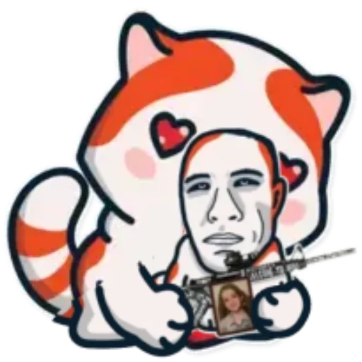 Стикер 👍 из набора Marsey sticker's ::