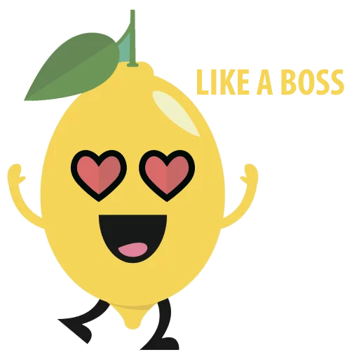 Стикер 🍋 из набора Mr Lemon