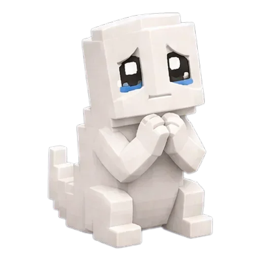 Стикер 🥺 из набора White Dinosaur
