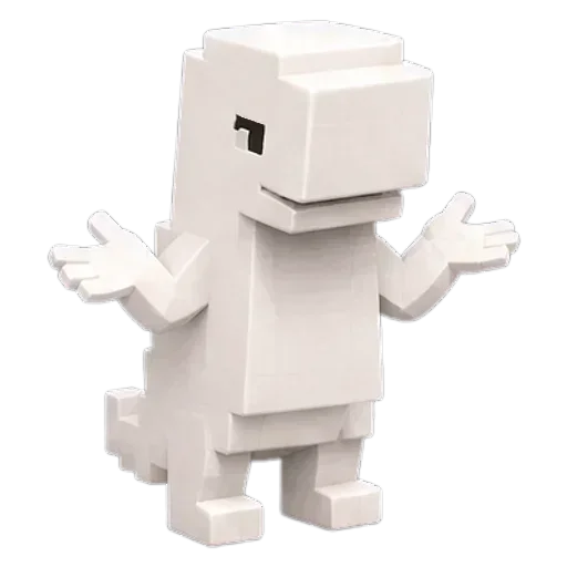Стикер 🤷 из набора White Dinosaur