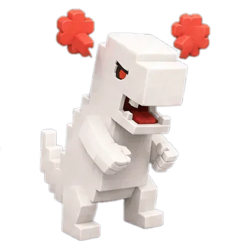 Стикер 😡 из набора White Dinosaur
