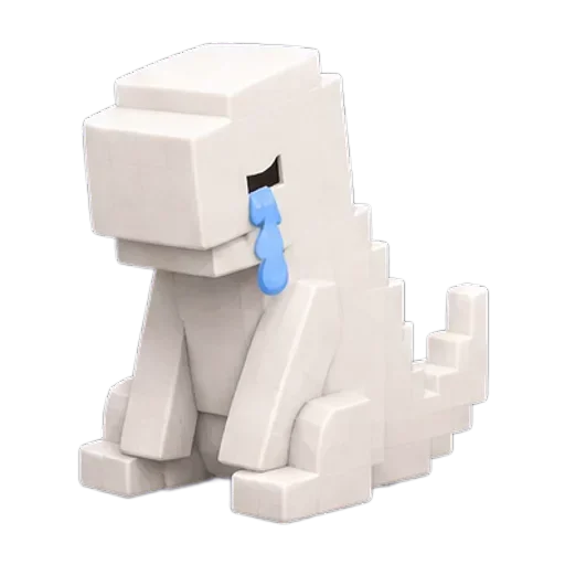 Стикер 😢 из набора White Dinosaur