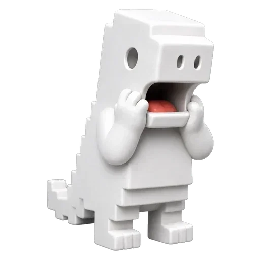 Стикер 😲 из набора White Dinosaur