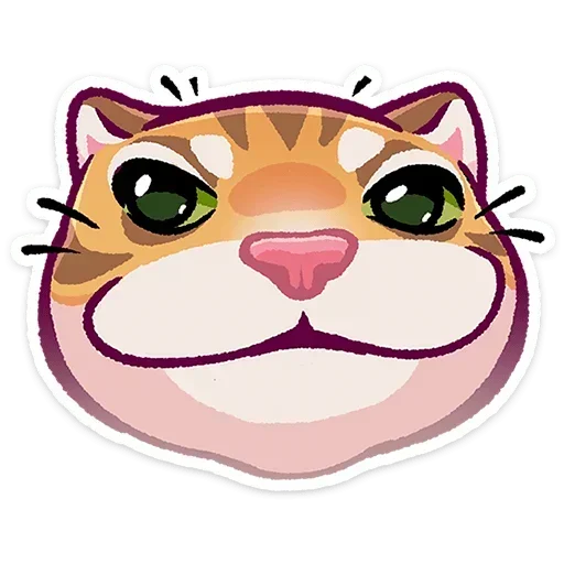 Стикер 🙂 из набора Рыжий |