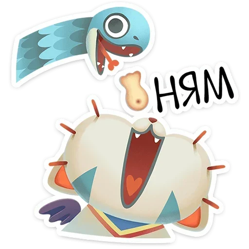 Стикер 🤪 из набора Химми