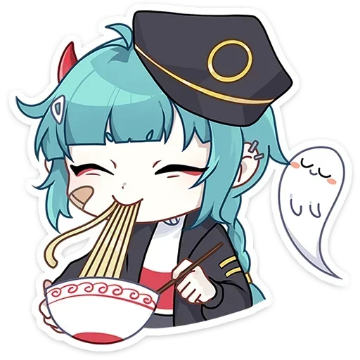 Стикер 🍜 из набора Коу