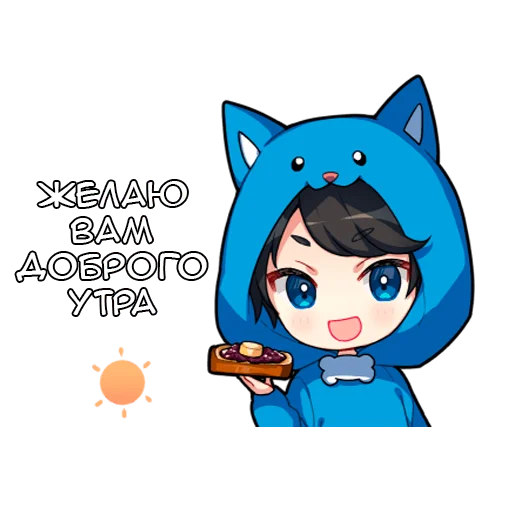  – стикер для Telegram