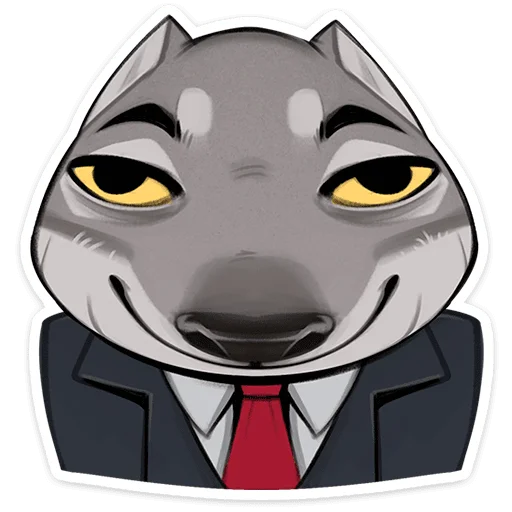  – стикер для Telegram